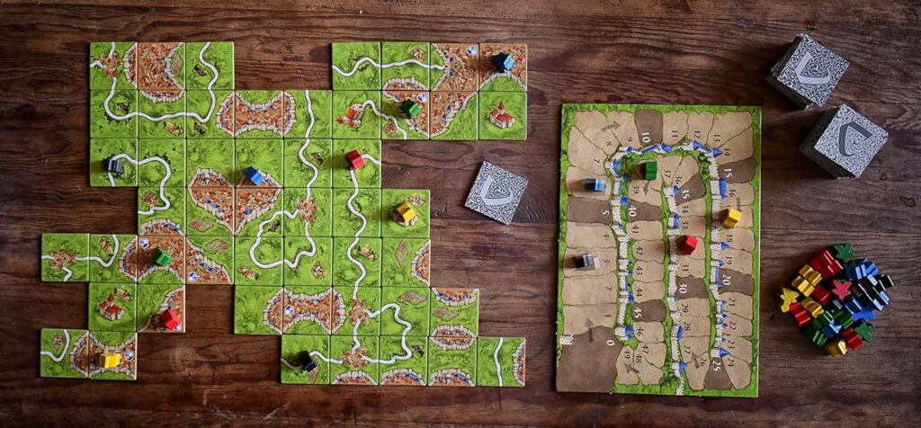 El popular juego de mesa Carcassonne