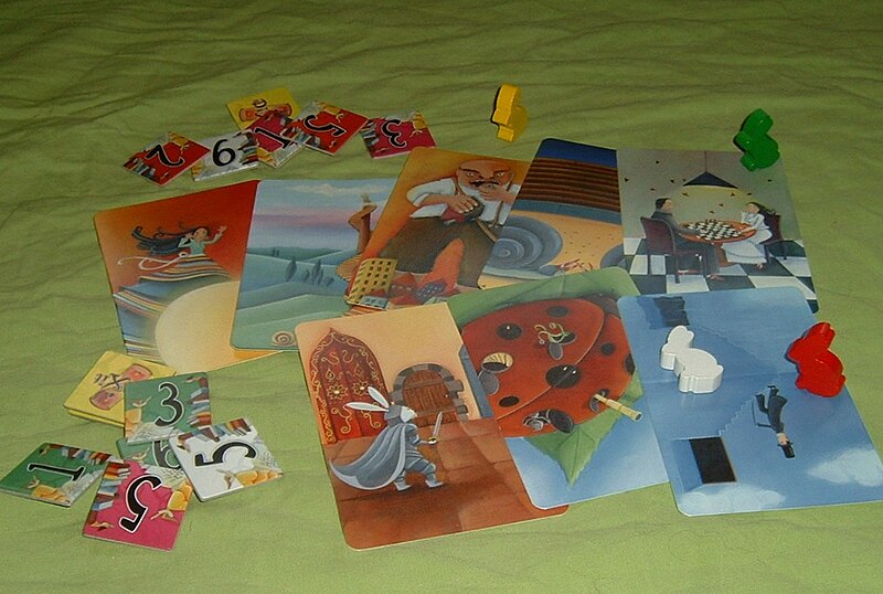 El juego de mesa popular Dixit